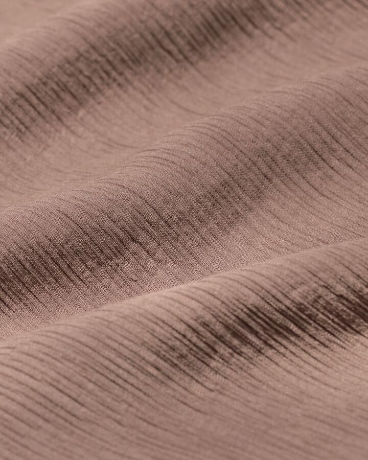 HEMA Damesblouse Senna Ribbel Taupe (taupe)