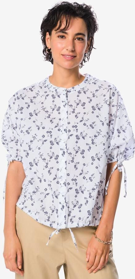 HEMA Damesblouse Sophie Bloemen Multi (multi)