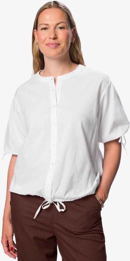 HEMA Damesblouse Sophie Katoen Wit (wit)