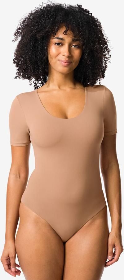 HEMA Damesbody Smoothing Lichtbruin (lichtbruin)