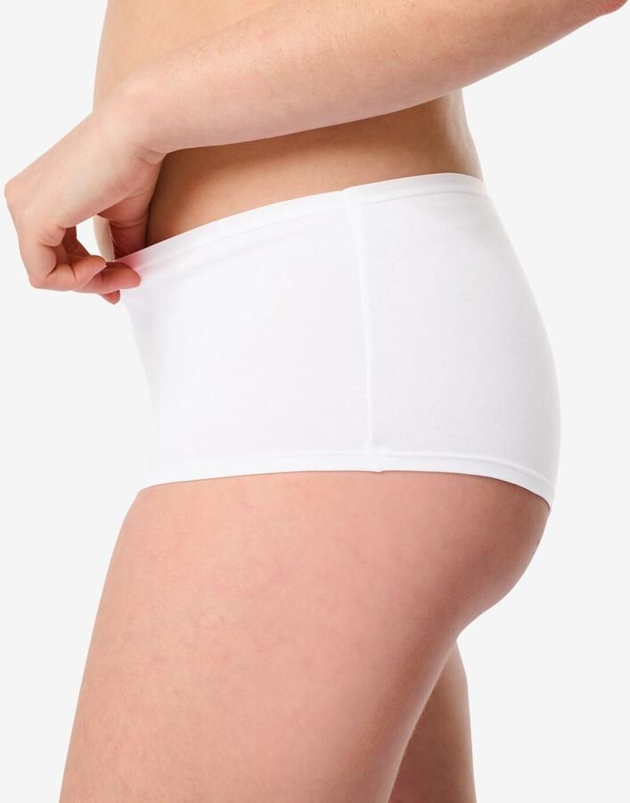 HEMA Damesboxer Katoen 2 Stuks Wit (wit)