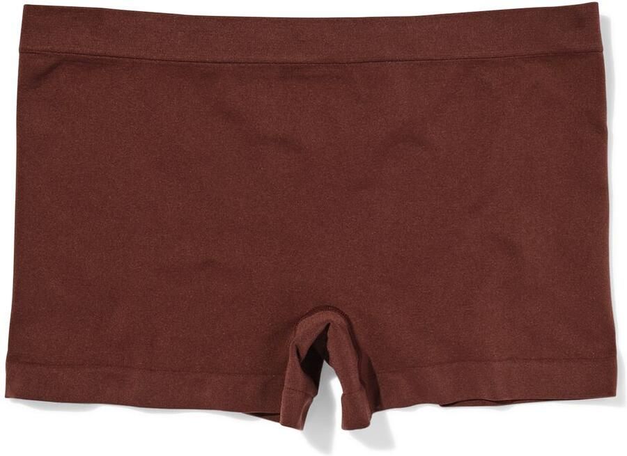 HEMA Damesboxer Naadloos Micro Donkerbruin (donkerbruin) - Foto 2