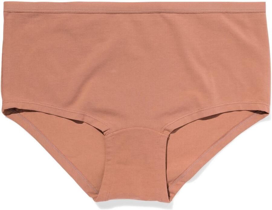 HEMA Damesboxer Perfect Comfort Katoen Lichtbruin (lichtbruin)