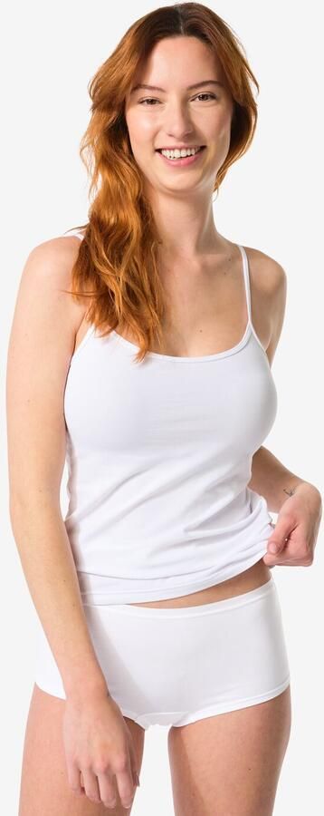 HEMA Damesboxer Perfect Comfort Katoen Wit (wit)