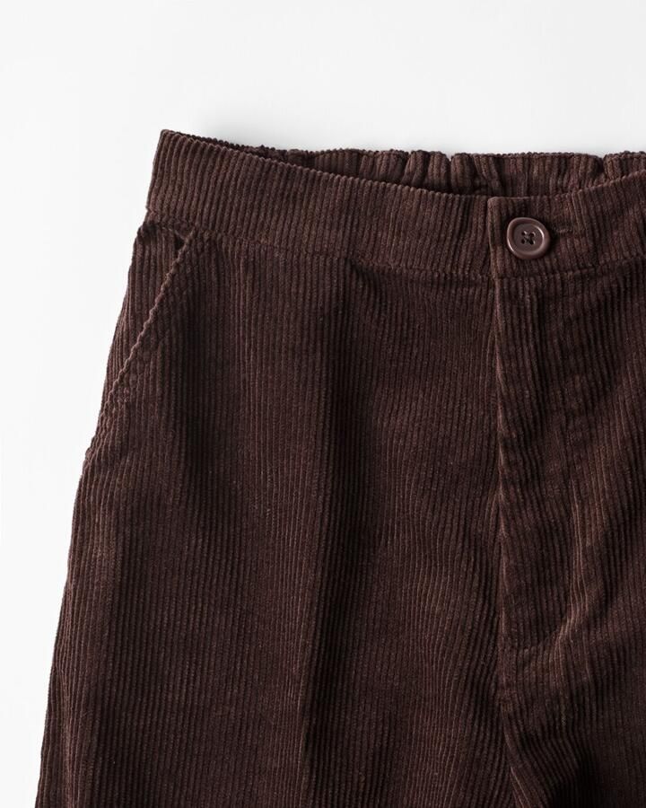 HEMA Damesbroek Bodi Wide Leg Rib Bruin - Foto 2