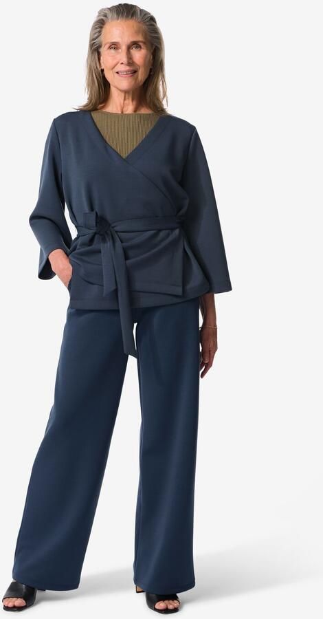 HEMA Damesbroek Elly Blauw (blauw) - Foto 2