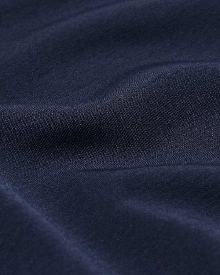 HEMA Damesbroek Elly Regular Fit Jersey Donkerblauw (donkerblauw)