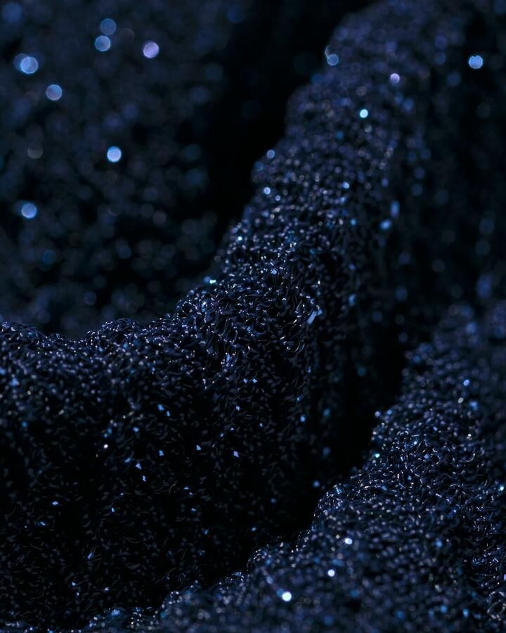 HEMA Damesbroek Erin Glitter Blauw (blauw) - Foto 2