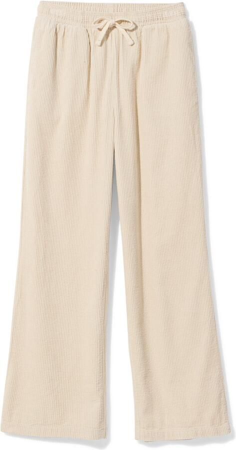 HEMA Damesbroek Lena Corduroy Gebroken Wit (gebroken wit) - Foto 2