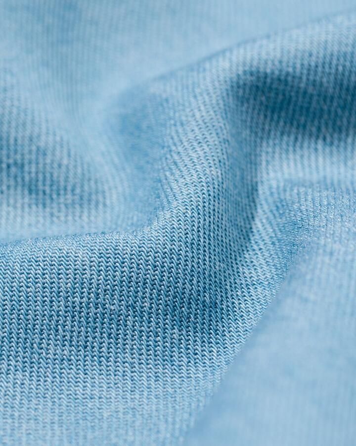 HEMA Damesbroek Lila Wide Leg Tencel Middenblauw (middenblauw)