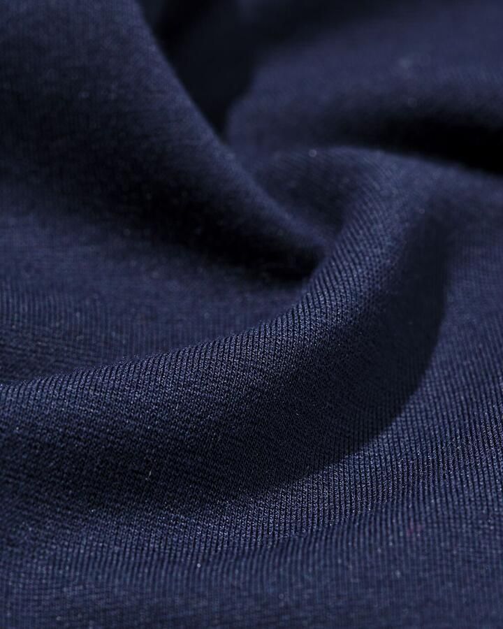 HEMA Damesbroek Odette Wide Leg Regular Fit Jersey Donkerblauw (donkerblauw) - Foto 2