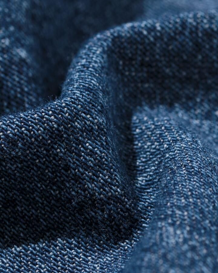 HEMA Damesbroek Suzy Wijd Denim Middenblauw (middenblauw) - Foto 2