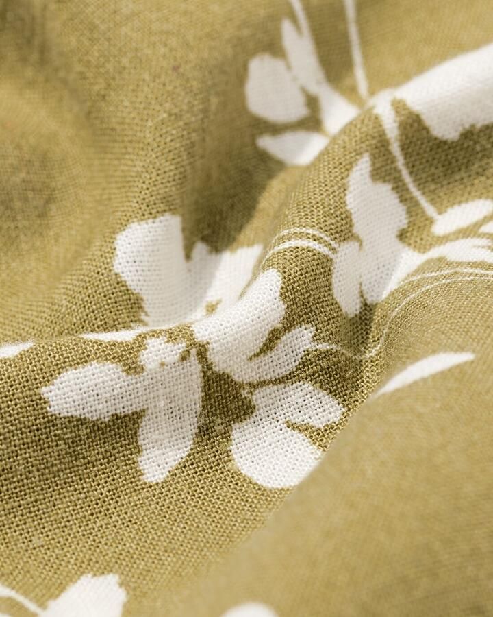 HEMA Damesbroek Tatum Regular Fit Bloemen Groen (groen) - Foto 2