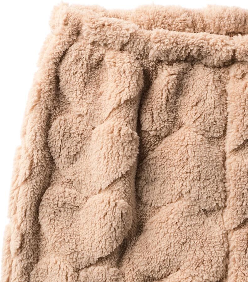 HEMA Damesbroek Teddy Hartjes Lichtbruin - Foto 2