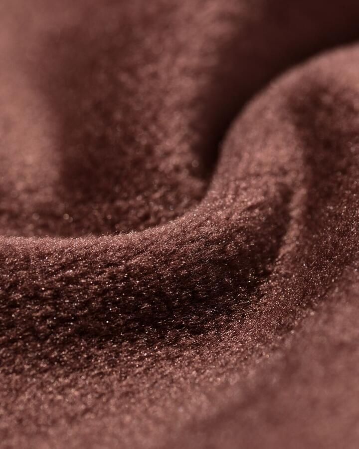 HEMA Damesbroek Velours Donkerbruin (donkerbruin)