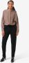 HEMA tapered fit broek Wendy zwart - Thumbnail 1