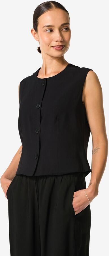 HEMA Damesgilet Daisy Zwart (zwart)