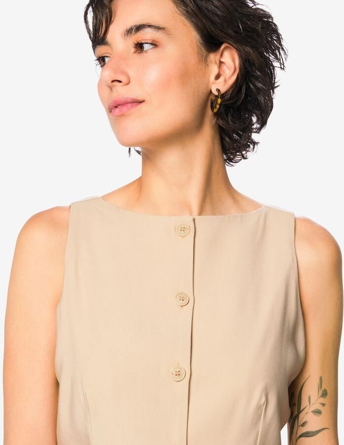 HEMA Damesgilet Sarie Beige (beige) - Foto 2