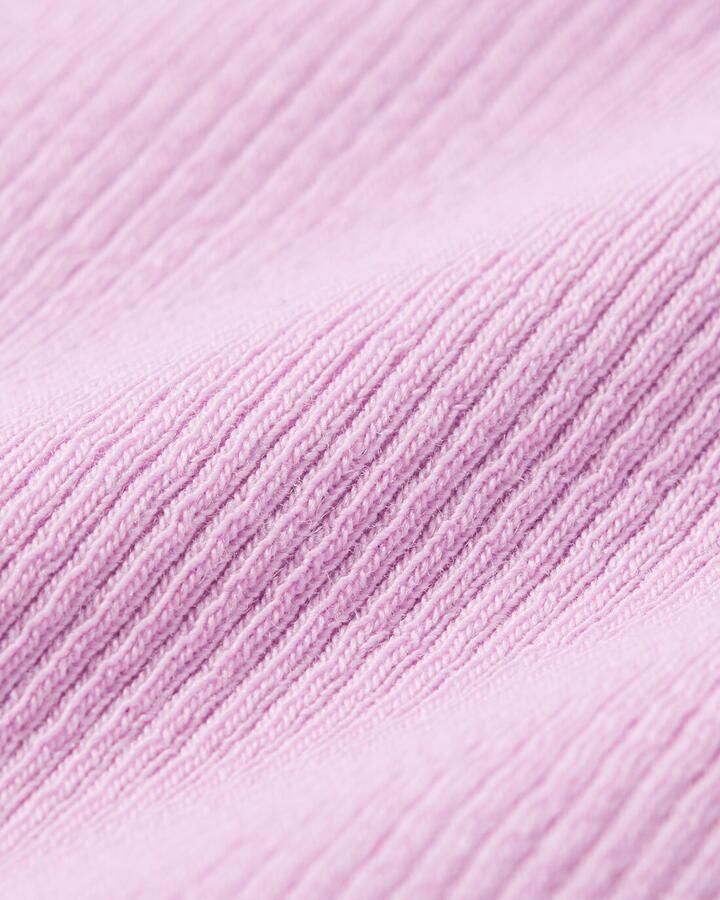 HEMA Dameshemd Katoen Rib Spaghettibandjes Met Kant Roze (roze) - Foto 2