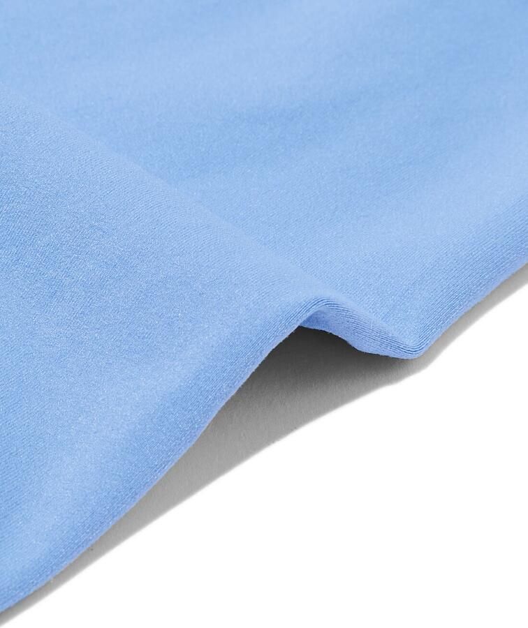HEMA Dameshemd Naadloos Micro Spaghettibandjes Blauw (blauw) - Foto 2