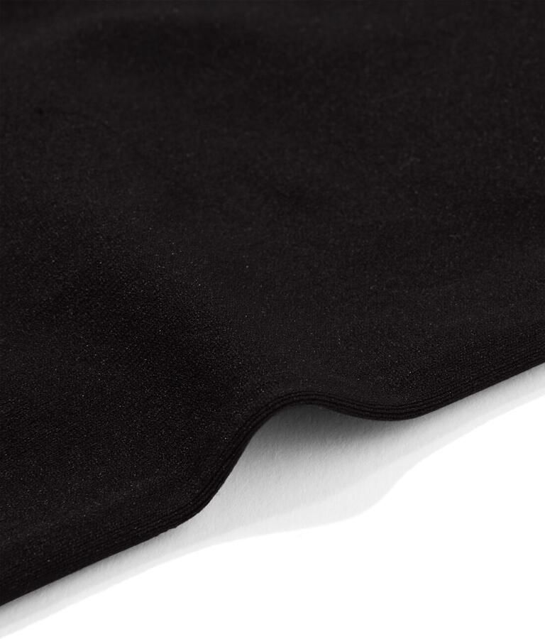 HEMA Dameshemd Naadloos Micro Spaghettibandjes Zwart (zwart)