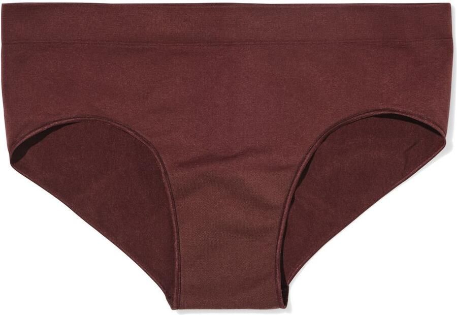 HEMA Dameshipster Naadloos Micro Donkerbruin (donkerbruin) - Foto 2