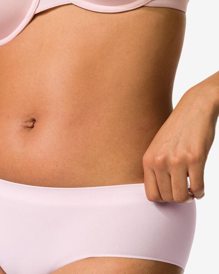 HEMA Dameshipster Naadloos Micro Lichtroze (lichtroze)