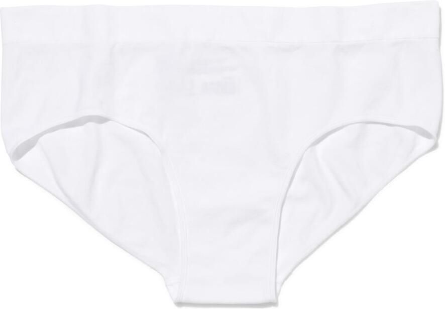 HEMA Dameshipster Naadloos Micro Wit (wit)