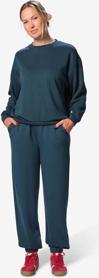 HEMA Damesjoggingbroek Comfy Fit Donkerblauw
