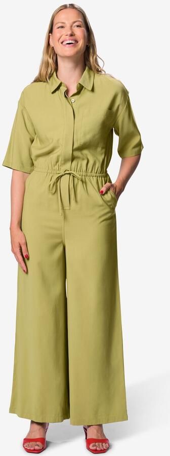HEMA Damesjumpsuit Sarie Groen (groen)