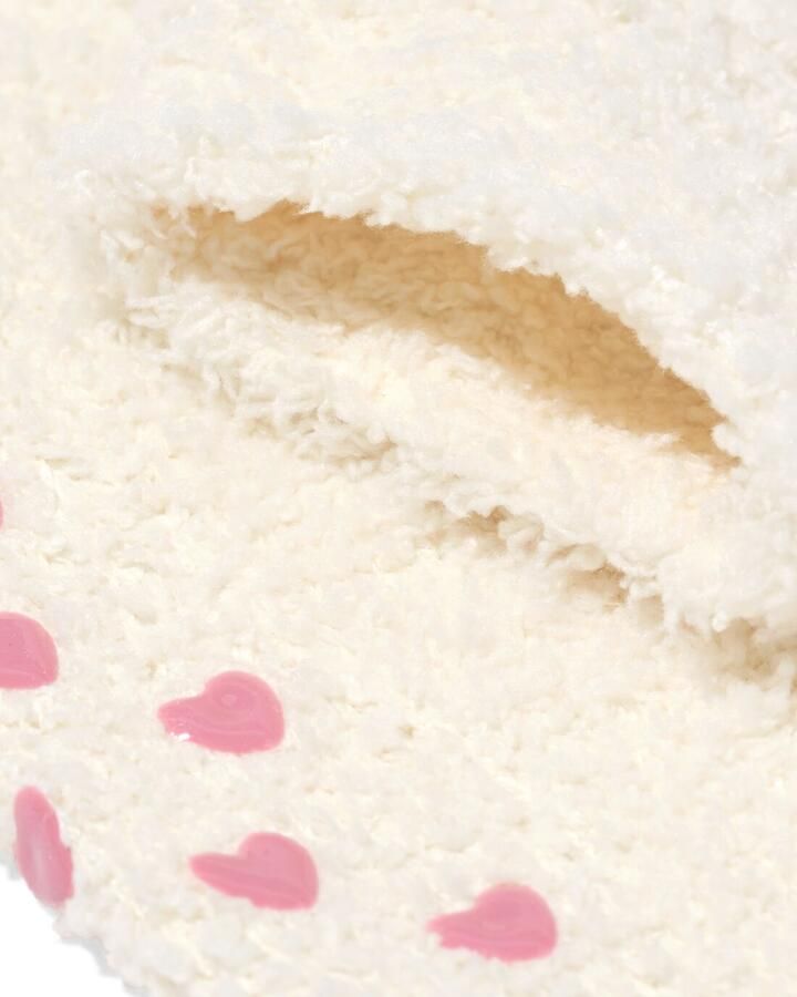 HEMA Dameskniesokken Maat 36-41 Hartjes Crème