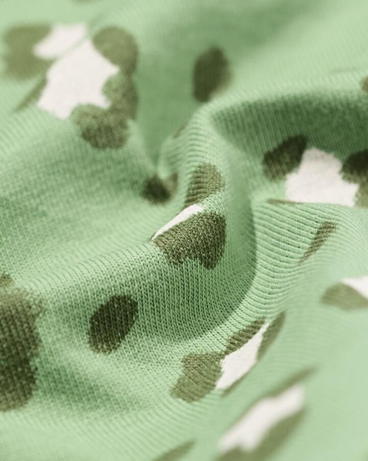 HEMA Damesnachthemd Jersey Luipaard Groen (groen) - Foto 2