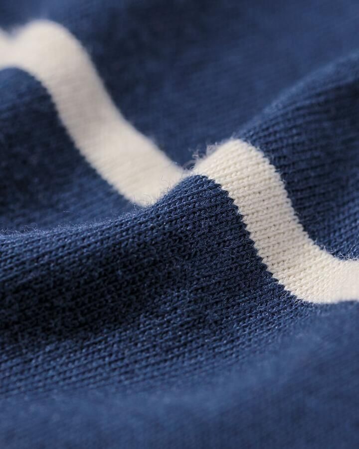 HEMA Damesnachthemd Katoen Strepen Donkerblauw (donkerblauw)