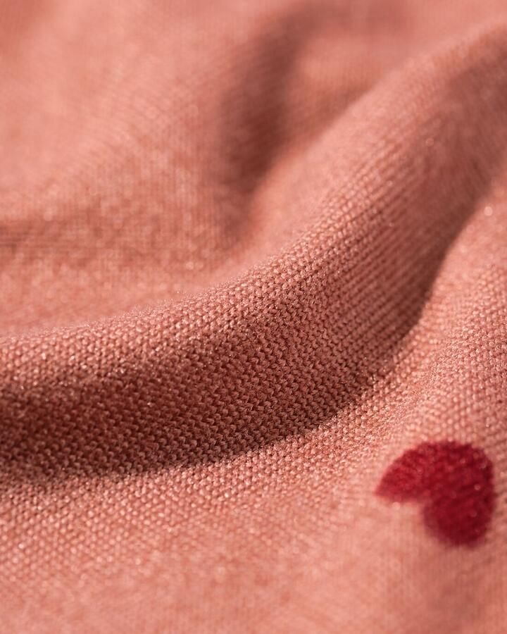 HEMA Damesnachthemd Micro Hartjes Middenbruin (middenbruin)