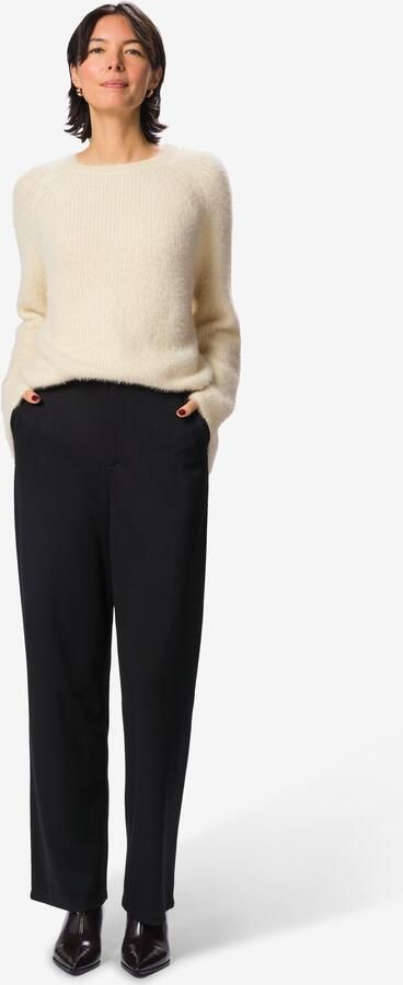 HEMA Damespantalon Regular Fit Zwart