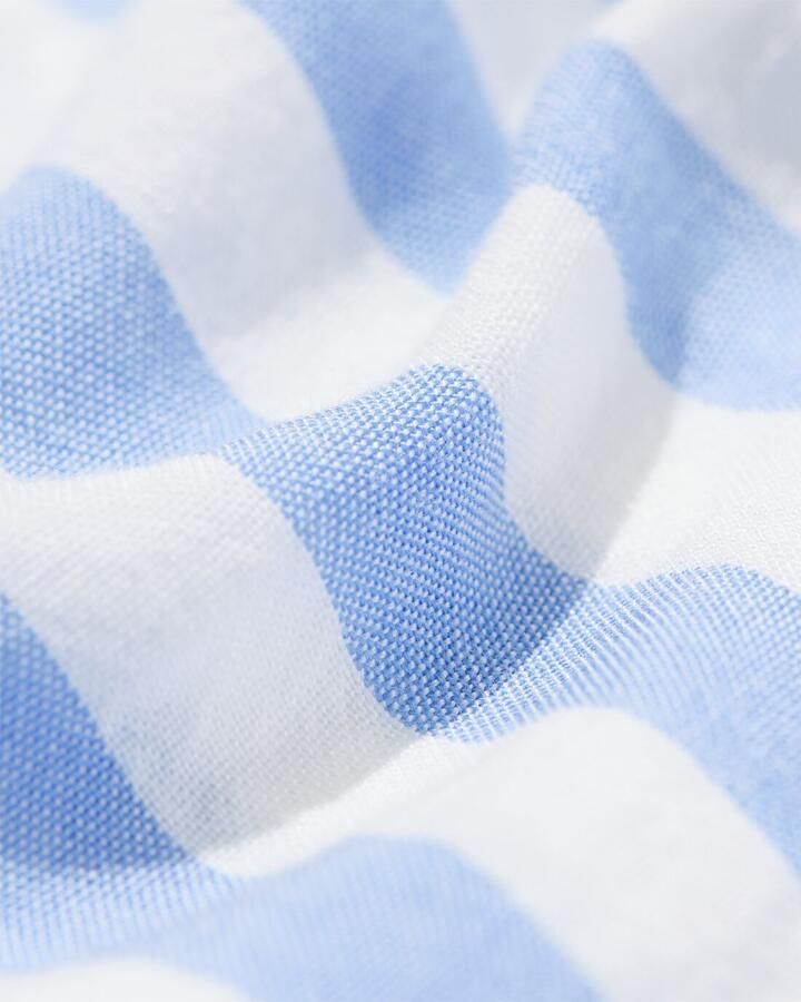 HEMA Damespyjamatop Seersucker Strepen Blauw (blauw)