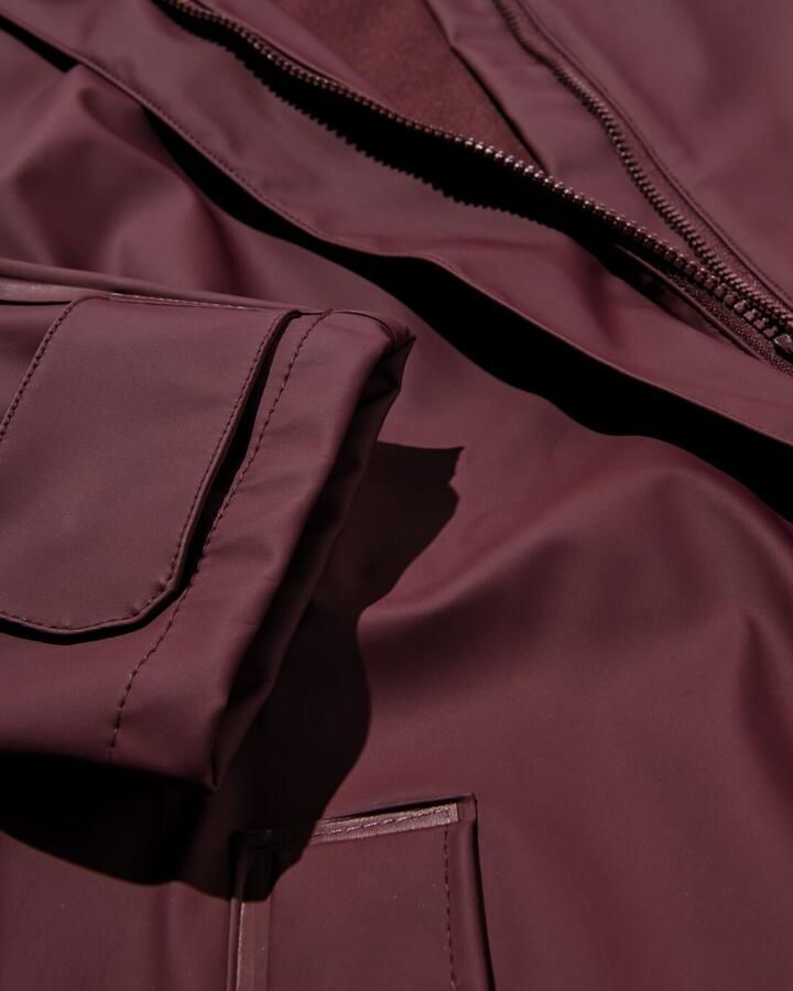 HEMA Damesregenjas Donkerrood (donkerrood)