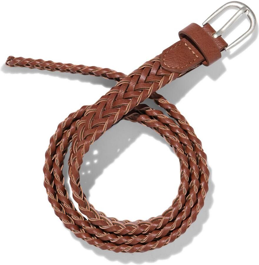 HEMA Damesriem Gevlochten Bruin (bruin) - Foto 2