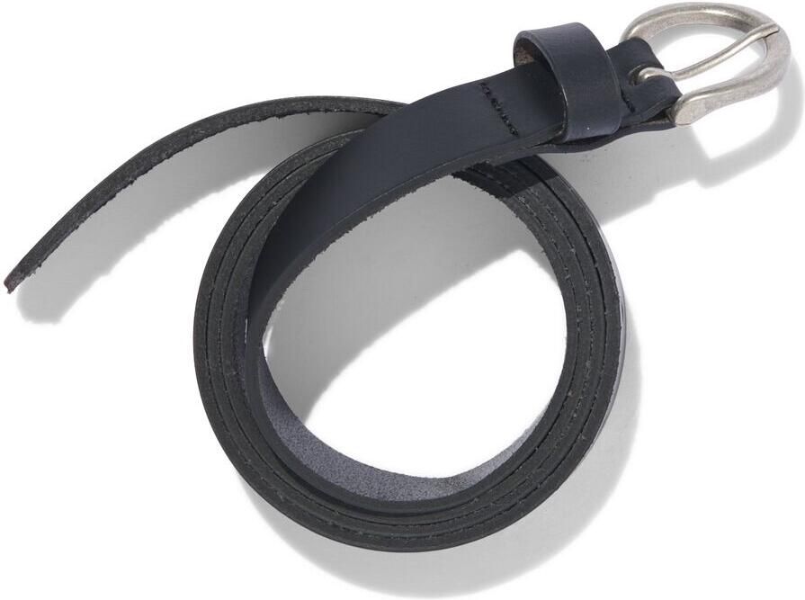 HEMA Damesriem Leer Nerf 2.5cm Zwart (zwart) - Foto 2