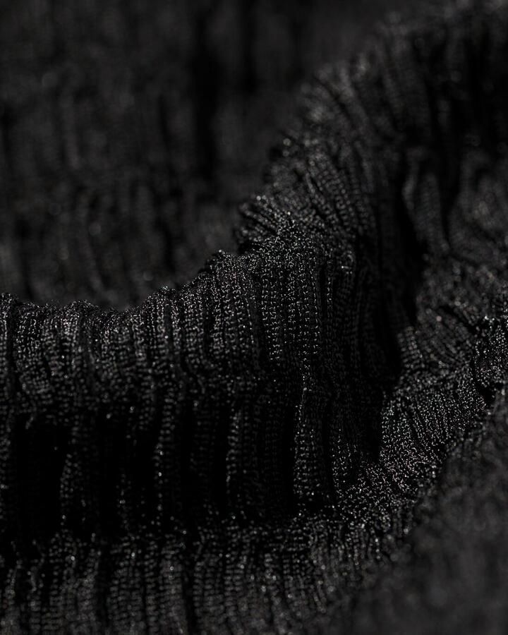 HEMA Damesrok Dewi Crinkle Zwart (zwart)