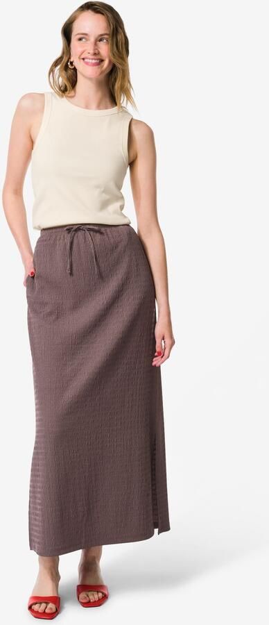 HEMA Damesrok Nona Regular Fit Taupe (taupe)