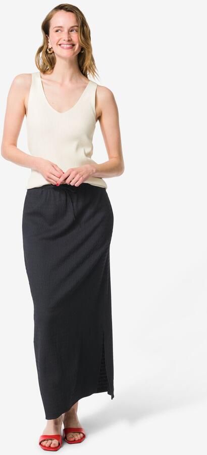 HEMA Damesrok Nona Regular Fit Zwart (zwart)