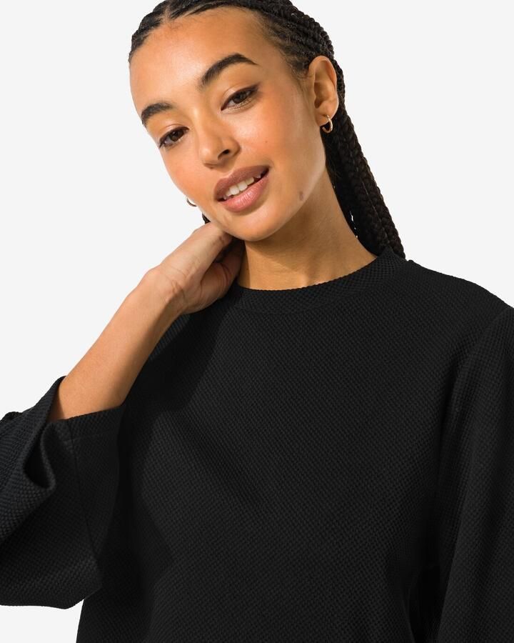 HEMA Damesshirt Kacey Zwart (zwart) - Foto 2