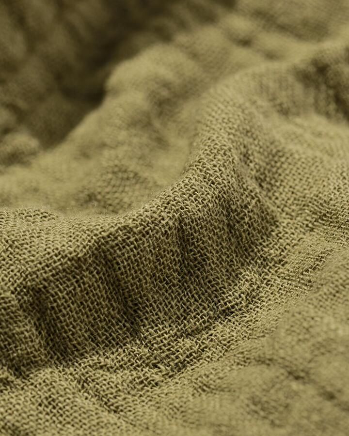 HEMA Damesshort Relaxed Fit Mousseline Groen (groen) - Foto 2