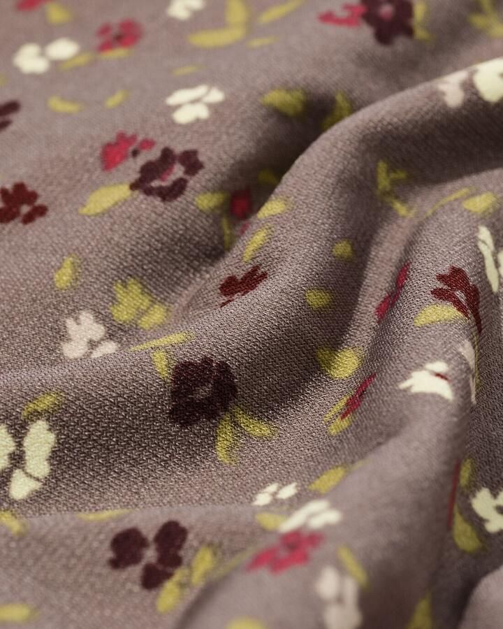 HEMA Damesshort Remmy Wide Fit Jersey Bloemen Bruin (bruin) - Foto 2