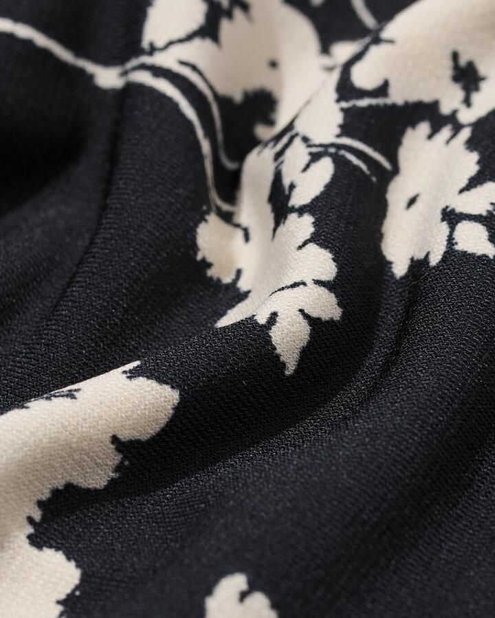 HEMA Damesshort Remmy Wide Fit Jersey Bloemen Zwart (zwart) - Foto 2
