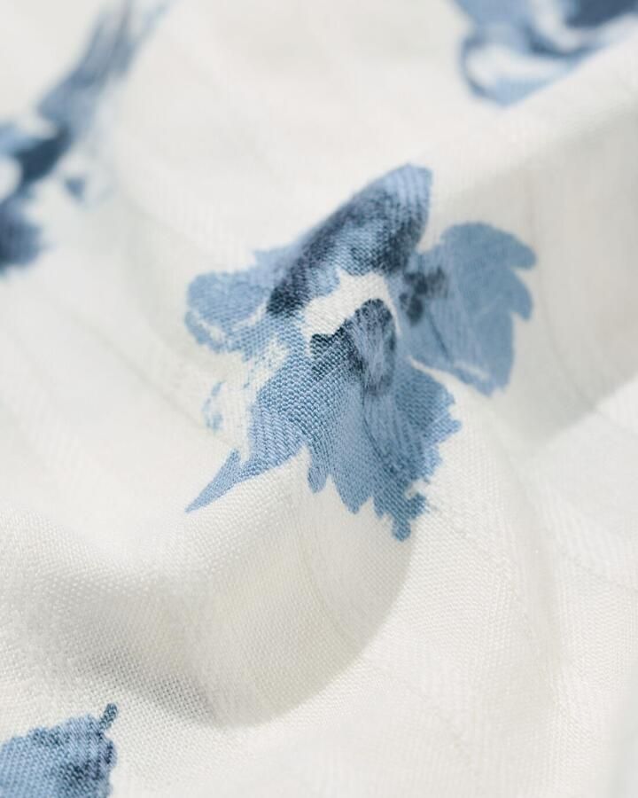 HEMA Damesshort Sally Wide Fit Seersucker Bloemen Multi (multi)