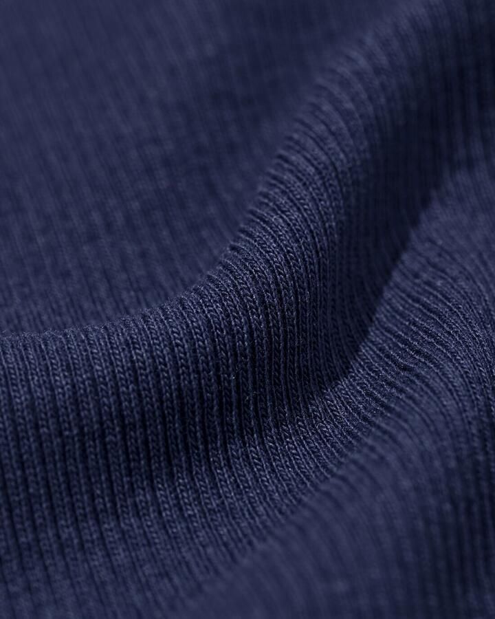 HEMA Damessinglet Anouk Rib Donkerblauw (donkerblauw)