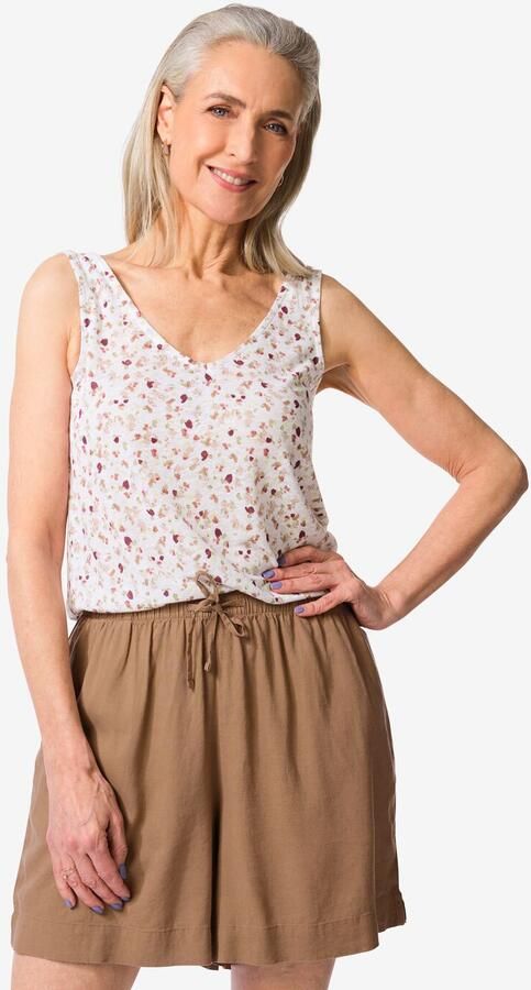 HEMA Damessinglet Carry Bloemen Multi (multi)