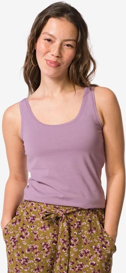 HEMA Damessinglet Carry Paars (paars)